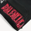 Men’s tape type backpack in black/red