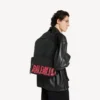 Men’s tape type backpack in black/red