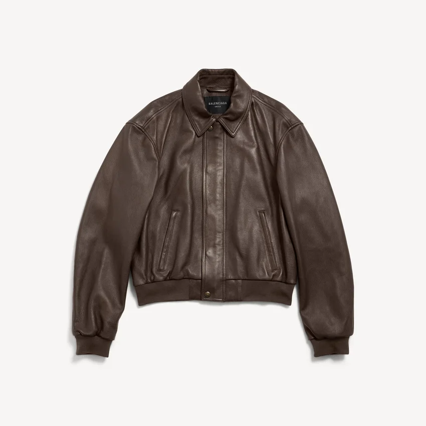 Men’s taxi jacket in dark brown Men’s taxi jacket in dark brown