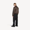 Men’s taxi jacket in dark brown Men’s taxi jacket in dark brown