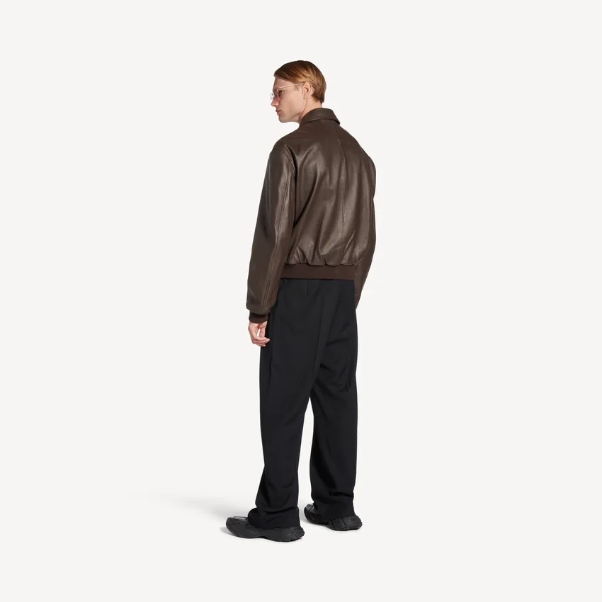 Men’s taxi jacket in dark brown Men’s taxi jacket in dark brown