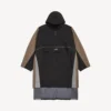 Men’s techwear poncho in black Men’s techwear poncho in black