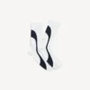 Men’s techwear technical socks in white/navy