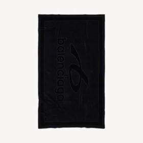 Men’s techwear towel in black