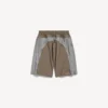 Men’s techwear tracksuit shorts in grey Men’s techwear tracksuit shorts in grey