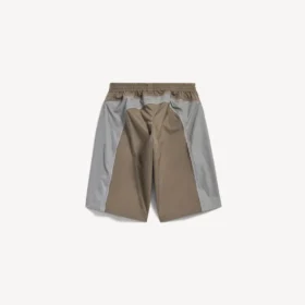 Men’s techwear tracksuit shorts in grey