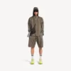 Men’s techwear zip-up jacket in grey Men’s techwear zip-up jacket in grey