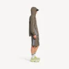 Men’s techwear zip-up jacket in grey Men’s techwear zip-up jacket in grey