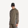 Men’s techwear zip-up jacket in grey Men’s techwear zip-up jacket in grey