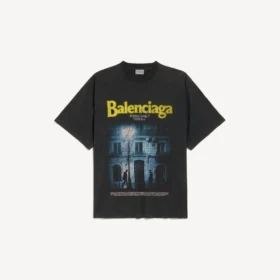 Men’s the address medium fit t-shirt in washed black