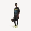 Men’s the address medium fit t-shirt in washed black