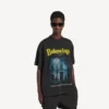 Men’s the address medium fit t-shirt in washed black