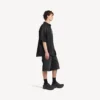 Men’s the door denim hybrid short sleeve shirt in black