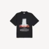 Men’s the door oversized t-shirt in black