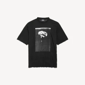 Men’s the song of the highest tower oversized t-shirt in black