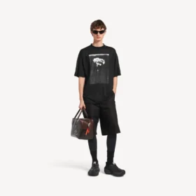 Men’s the song of the highest tower oversized t-shirt in black