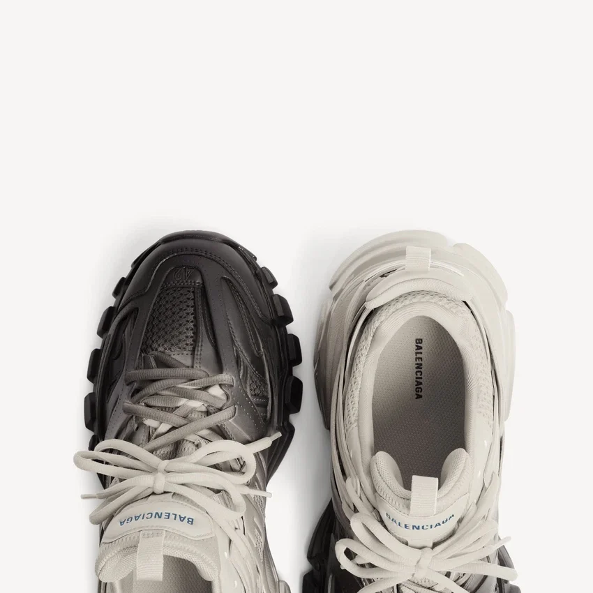 Men’s track gradient sneaker in black/beige Men’s track gradient sneaker in black/beige