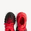 Men’s track gradient sneaker in red/black Men’s track gradient sneaker in red/black