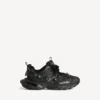 Men’s track piercing  sneaker in black