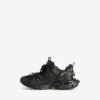 Men’s track piercing  sneaker in black