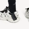 Men’s track shirt sneaker in white Men’s track shirt sneaker in white