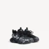 Men’s track signature sneaker in black/white Men’s track signature sneaker in black/white