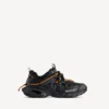 Men’s track trail laces sneaker in black/orange Men’s track trail laces sneaker in black/orange