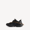 Men’s track trail laces sneaker in black/orange Men’s track trail laces sneaker in black/orange