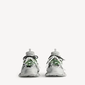 Men’s track trail laces sneaker in grey/yellow/white/navy