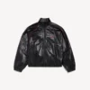 Men’s tracksuit jacket in black/burgundy Men’s tracksuit jacket in black/burgundy