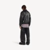 Men’s tracksuit jacket in black/burgundy Men’s tracksuit jacket in black/burgundy