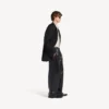 Men’s tracksuit pants in black/burgundy Men’s tracksuit pants in black/burgundy