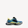 Men’s triple s.2 sneaker in blue/white/yellow Men’s triple s.2 sneaker in blue/white/yellow
