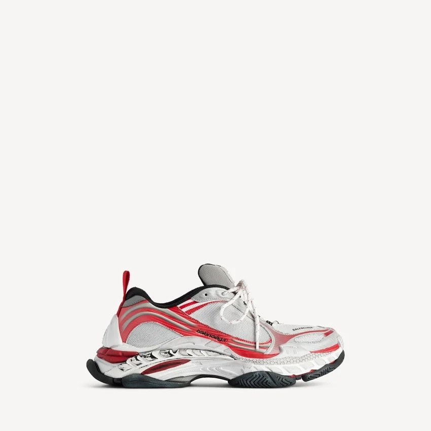 Men’s triple s.2 sneaker in grey/red/white Men’s triple s.2 sneaker in grey/red/white