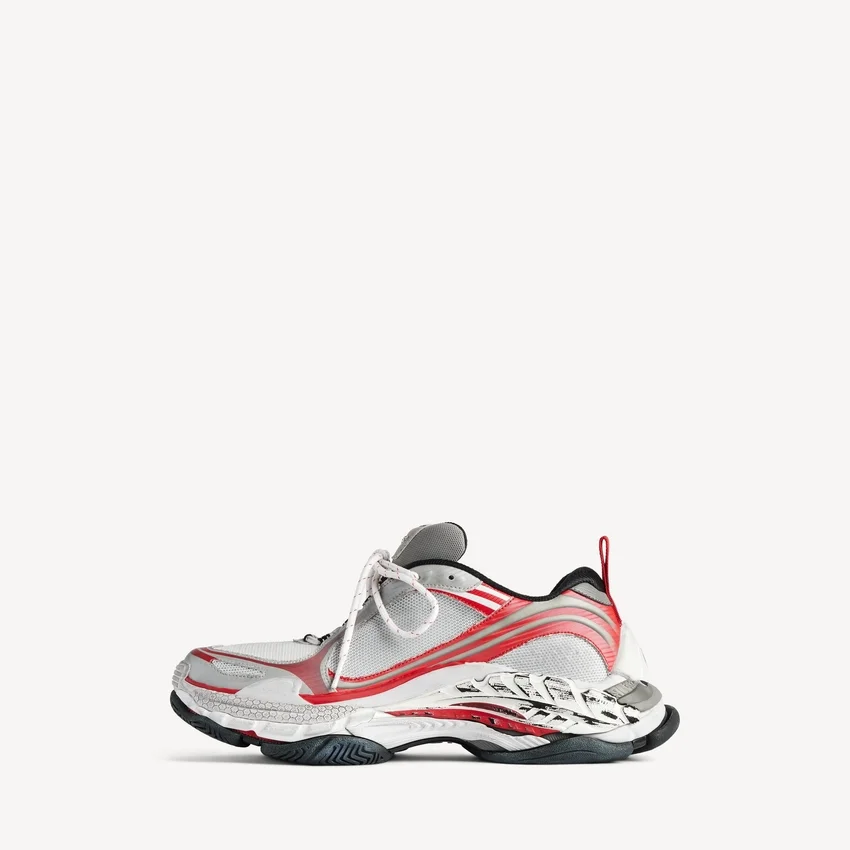 Men’s triple s.2 sneaker in grey/red/white Men’s triple s.2 sneaker in grey/red/white