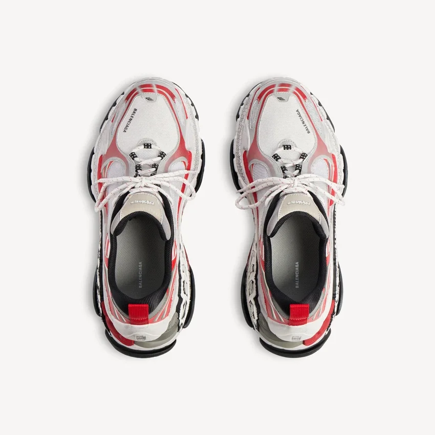 Men’s triple s.2 sneaker in grey/red/white Men’s triple s.2 sneaker in grey/red/white