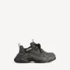 Men’s triple s canvas sneaker in black Men’s triple s canvas sneaker in black