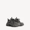 Men’s triple s canvas sneaker in black Men’s triple s canvas sneaker in black