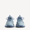 Men’s triple s canvas sneaker in blue Men’s triple s canvas sneaker in blue