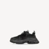 Men’s triple s clear sole sneaker in black Men’s triple s clear sole sneaker in black
