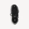 Men’s triple s clear sole sneaker in black Men’s triple s clear sole sneaker in black