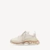 Men’s triple s clear sole sneaker in white Men’s triple s clear sole sneaker in white