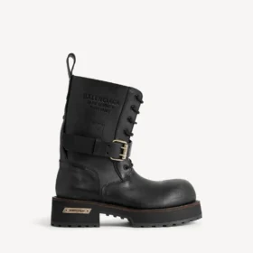 Men’s venom lace-up bootie in black