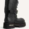 Men’s venom lace-up bootie in black Men’s venom lace-up bootie in black