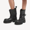 Men’s venom lace-up bootie in black Men’s venom lace-up bootie in black