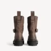 Men’s venom lace-up bootie in brown Men’s venom lace-up bootie in brown