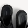 Men’s venom mule in black Men’s venom mule in black