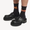 Men’s venom mule in black Men’s venom mule in black