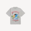 Men’s vintage surfer oversized t-shirt in balenciaga grey