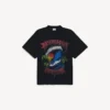 Men’s vintage surfer oversized t-shirt in black
